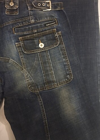 46 Beden lacivert Renk ` İNDİRİMLİ D&G DOLCE & GABBANA BUGGY JEAN 46 BEDEN