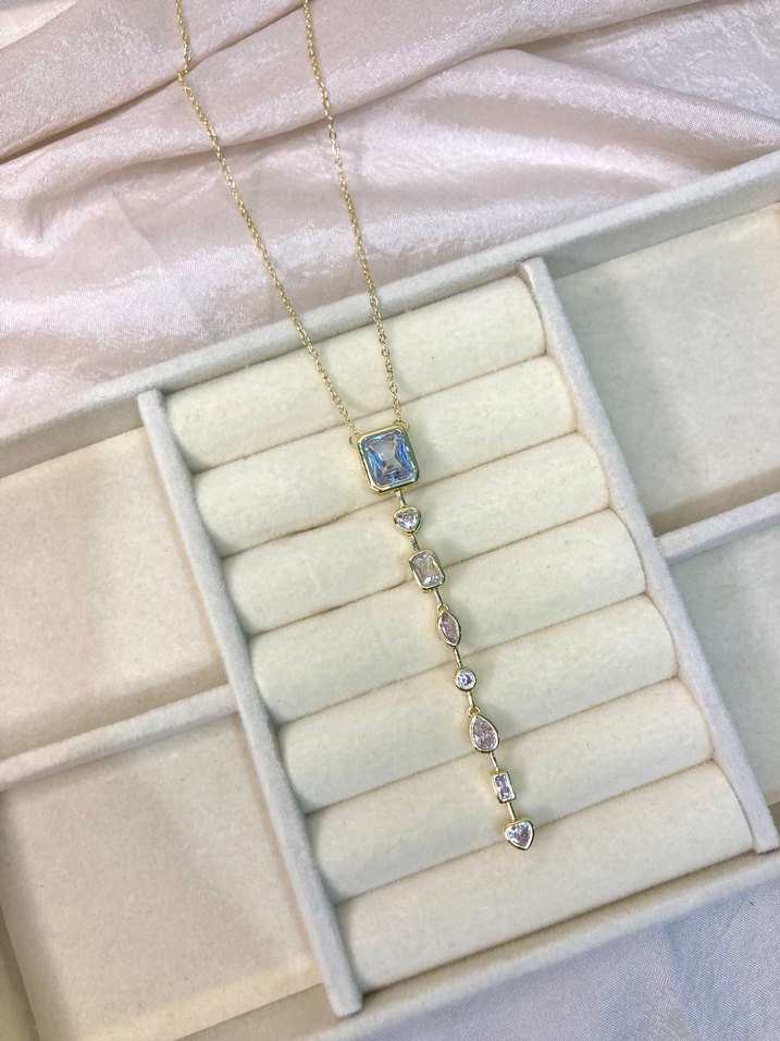 Çelik Y Kolye - Görsel 3