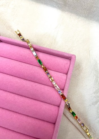 swarovski Çelik Su Yolu Bileklik