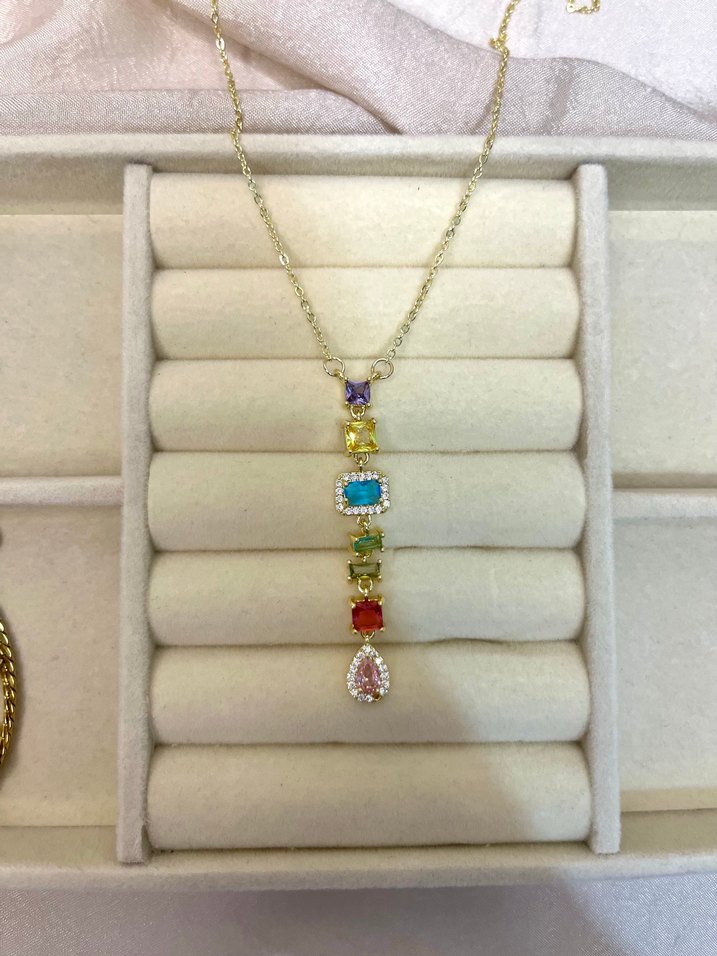 Çelik Y Kolye - Görsel 2