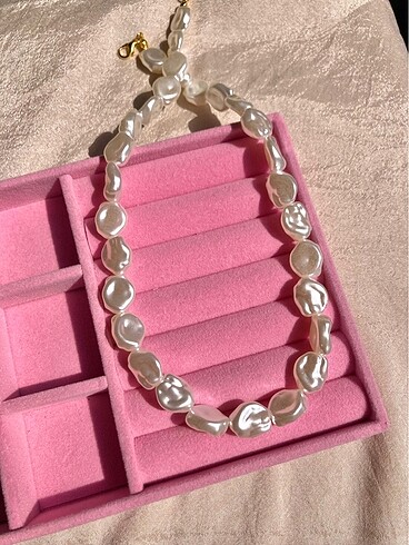 El Yapımı İnci Kolye - Görsel 2