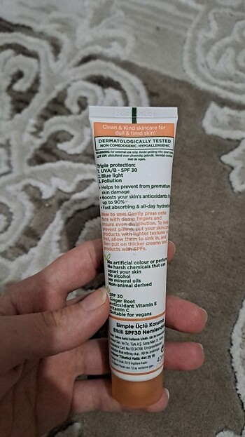 Simple Spf30 Güneş Kremi  - Görsel 3