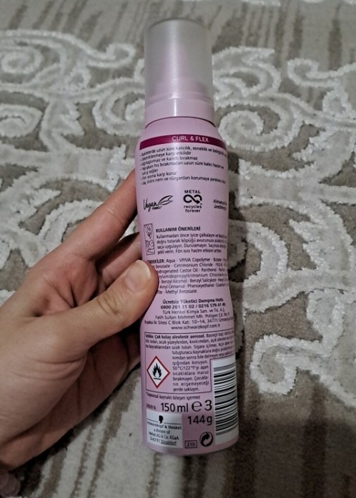 Schwarzkopf Taft Saç Köpüğü  - Görsel 2