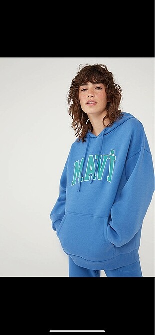 Mavi marka logolu swetshirt