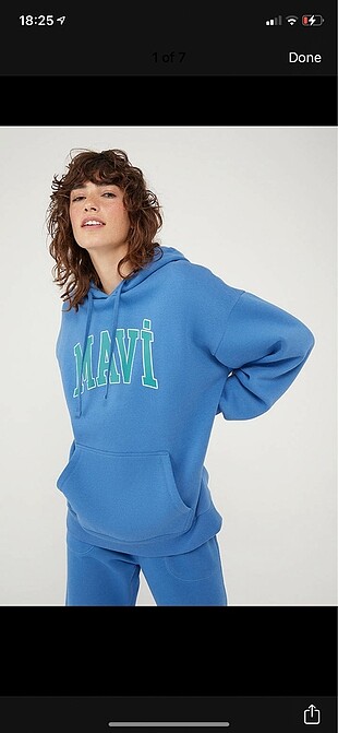 Mavi marka logolu swetshirt