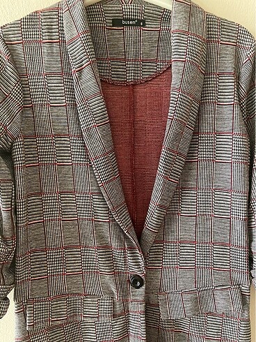 Zara Blazer ceket ekose ceket
