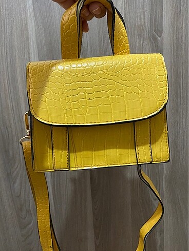 Trendyol & Milla Çanta sarı çanta dore çanta