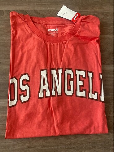 Los angeles baskılı oversize tshırt