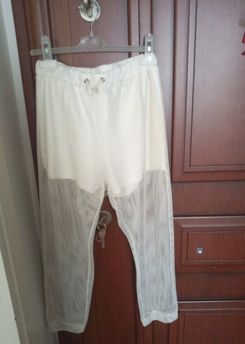 krem Dantel Detaylı cocuk takım - Görsel 3