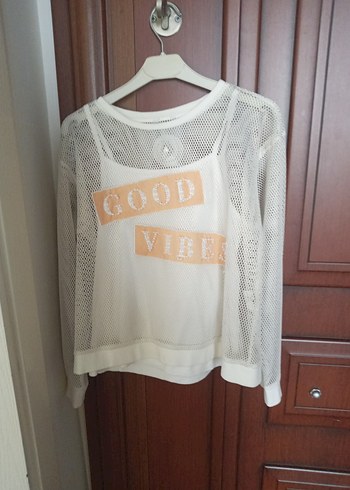 krem Dantel Detaylı cocuk takım - Görsel 2