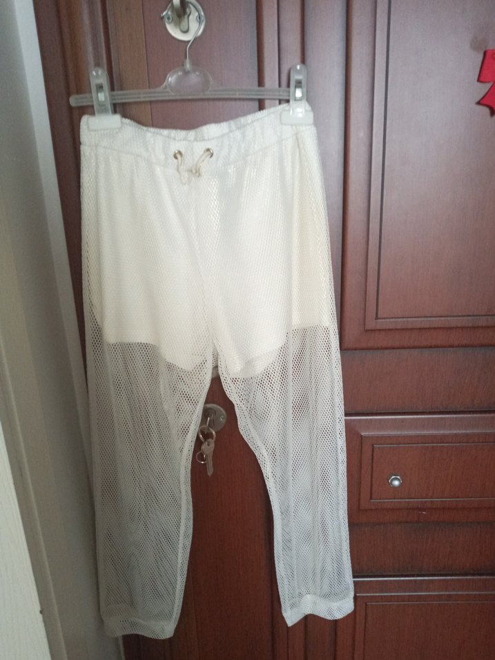 krem Dantel Detaylı cocuk takım - Görsel 3