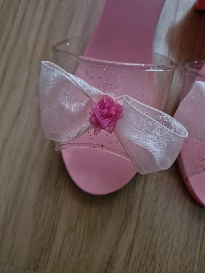 Pembe Fiyonklu  çocuk terlik özel günleriniz için - Görsel 3