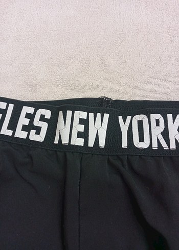 Baskılı Turuncu Siyah Spor Tayt - Görsel 4