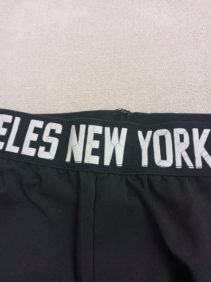 Baskılı Turuncu Siyah Spor Tayt - Görsel 4