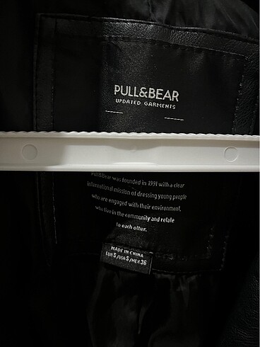s Beden Pull&Bear deri ceket
