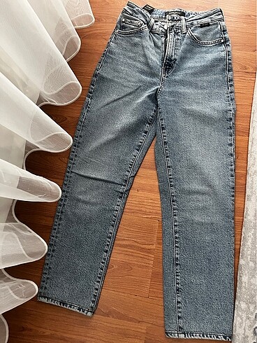 Mavi denim pantolon (star)