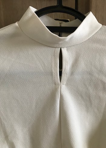 Beyaz Uzun Kollu Bluz - Görsel 2