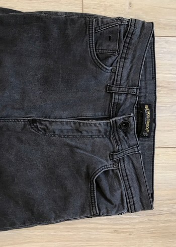 Diğer Nakışlı Siyah Bohem Kadın Kot Pantolon