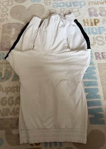 Kız Çocuk Beyaz Kapüşonlu Rock Sweatshirt - Görsel 4