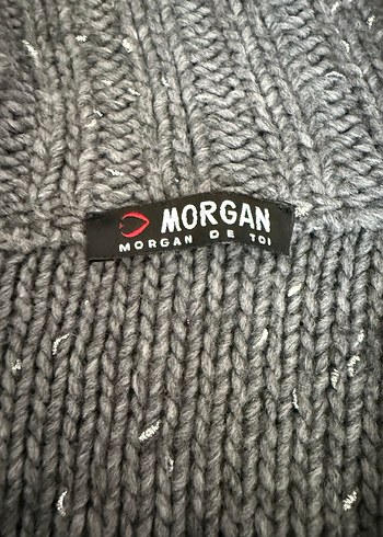 Gri simli hırka - Görsel 5