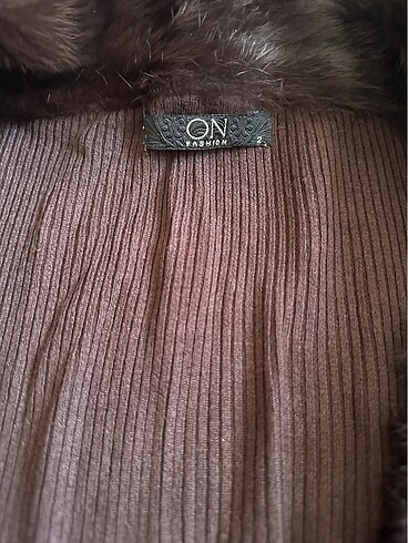 On Fashion Kürklü hırka