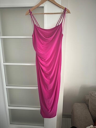 Zara Zara pembe elbise