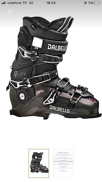 Dalbello Kayak Ayakkabısı