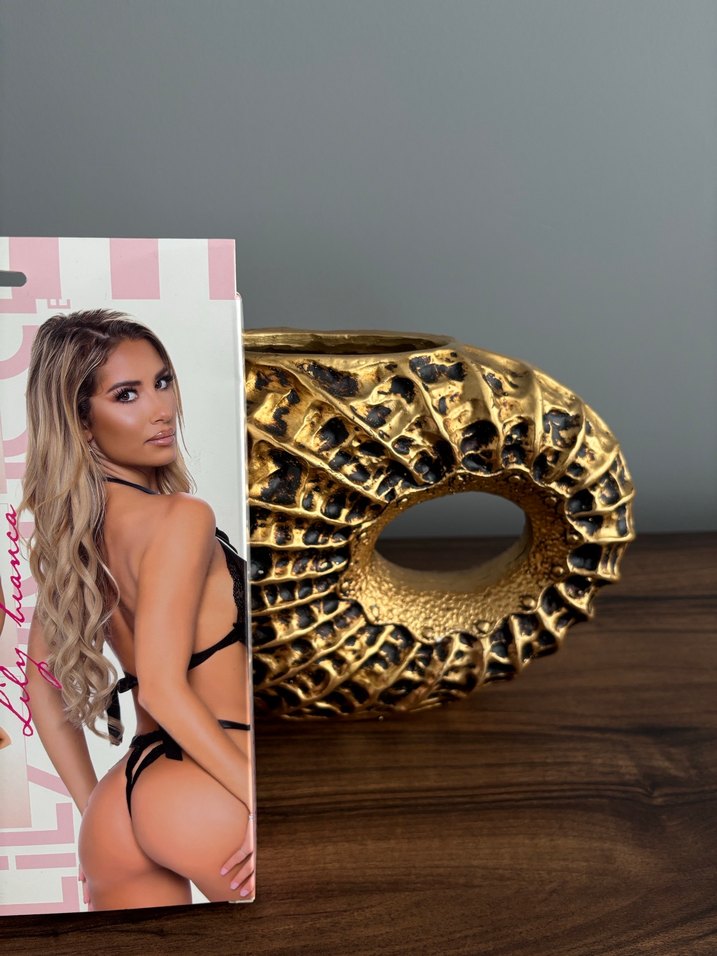 Siyah Mini Strappy Gotik Kadın Pijama - Görsel 2