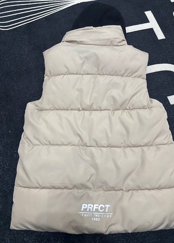 Fermuarlı Erkek Çocuk Bej Yelek - Görsel 5