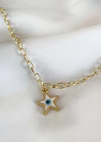 Altın Renk Zincir Detaylı Minimalist Vücut Zinciri - Görsel 4