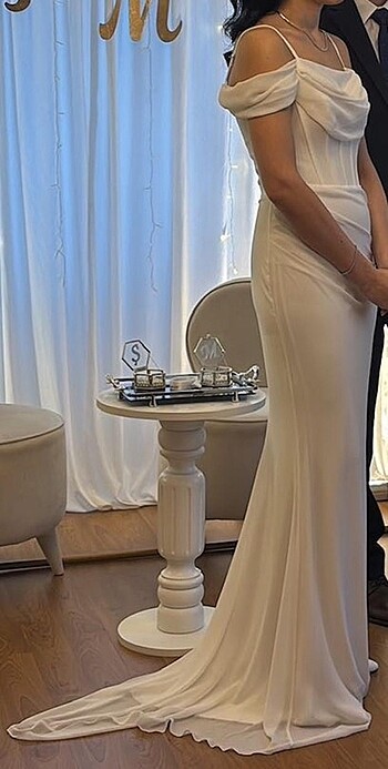 m Beden Nikah nişan elbisesi