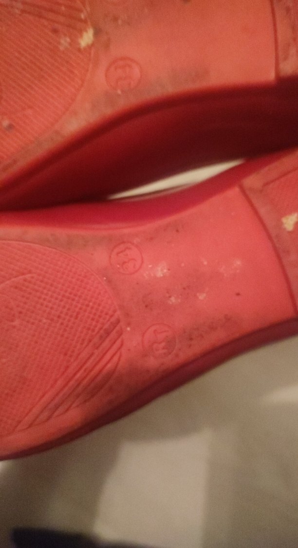 Kız Çocuk Kırmızı Fiyonklu Babet Ayakkabı - Görsel 3