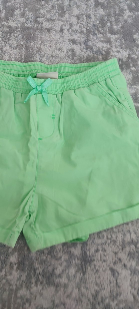 Yeşil Basic Kız Şortu - Görsel 2