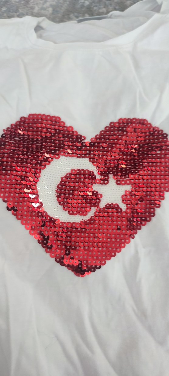 Kız Çocuk Kırmızı Dantel Nakışlı Etek - Görsel 2