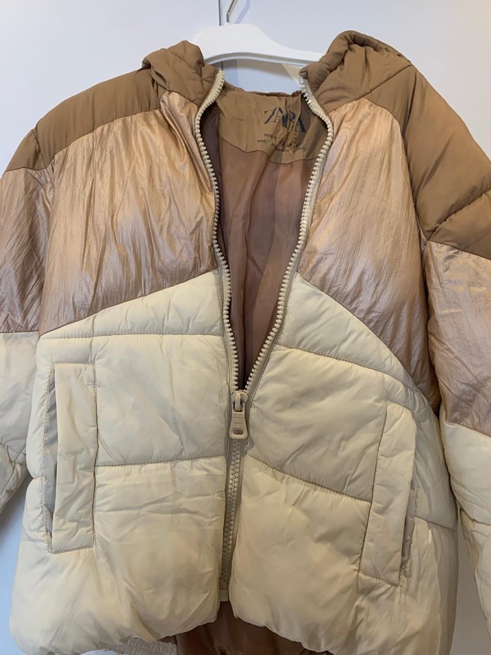 kız çocuk zara mont - Görsel 5