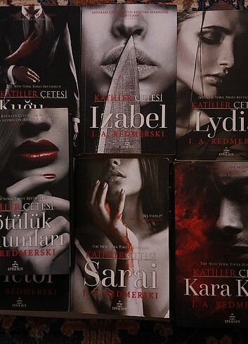 Katiller Çetesi Serisi 7 kitap