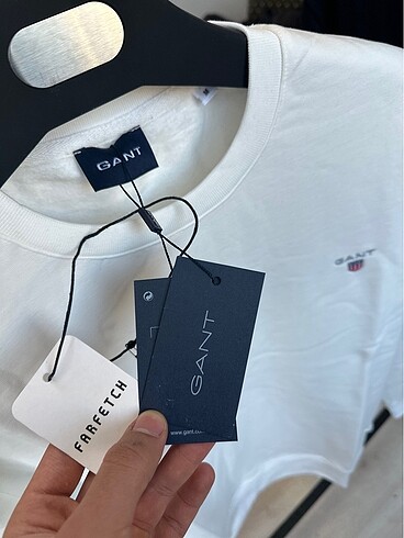 l Beden beyaz Renk Gant Sweatshirt