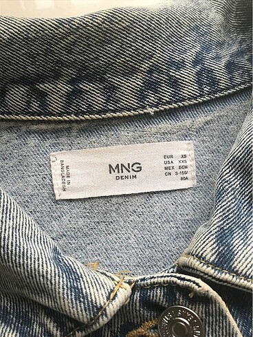 xs Beden mango kot ceket