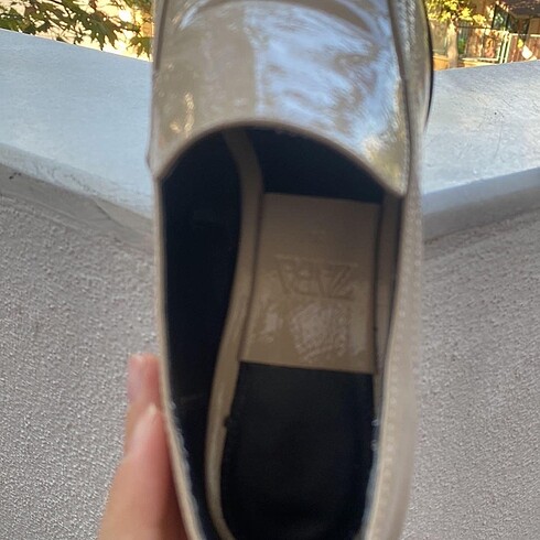 36 Beden camel Renk Zara Kadın Makosen-Loafer