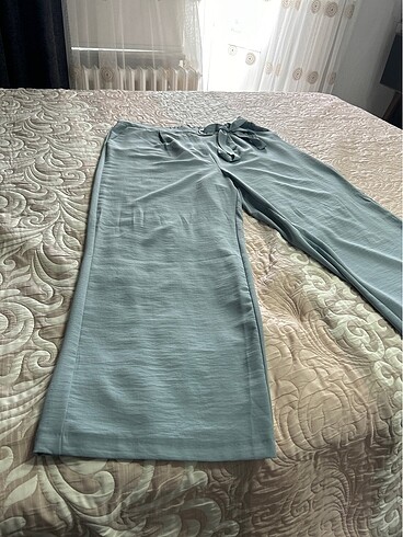 46 Beden Bol paça pantalon