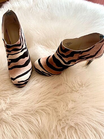 38,5 Beden Nine West Topuklu Bootie 10 cm topuk