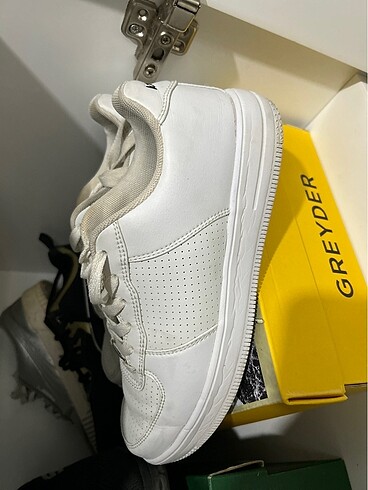 Beyaz Sneaker Spor Ayakkabı