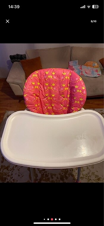 chicco mama sandalyesi - Görsel 6