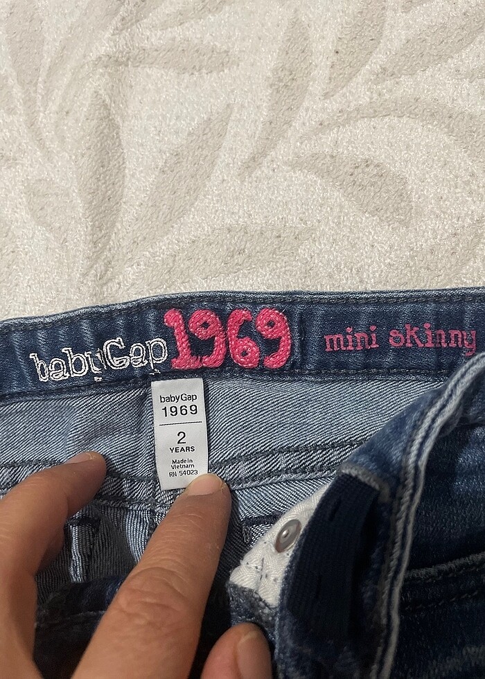 kız çocuk jean - Görsel 3