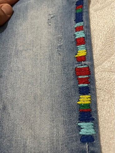 kız çocuk jean - Görsel 2