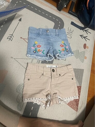 kız çocuk şort - Görsel 4