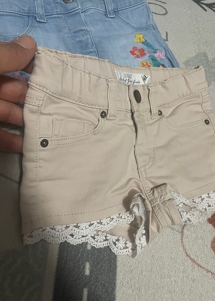 kız çocuk şort - Görsel 2