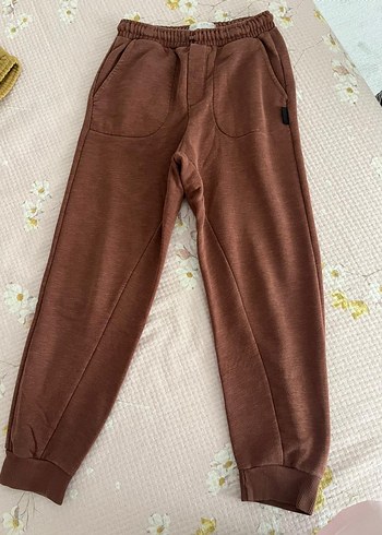 Erkek çocuk Kahverengi Rahat Kesim Eşofman Altı - Görsel 5