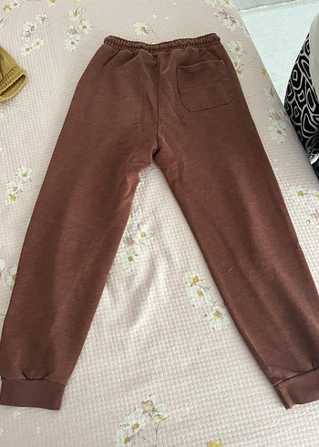Erkek çocuk Kahverengi Rahat Kesim Eşofman Altı - Görsel 4