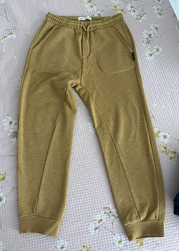 Erkek Çocuk Kahverengi Rahat Kesim Eşofman Altı - Görsel 4